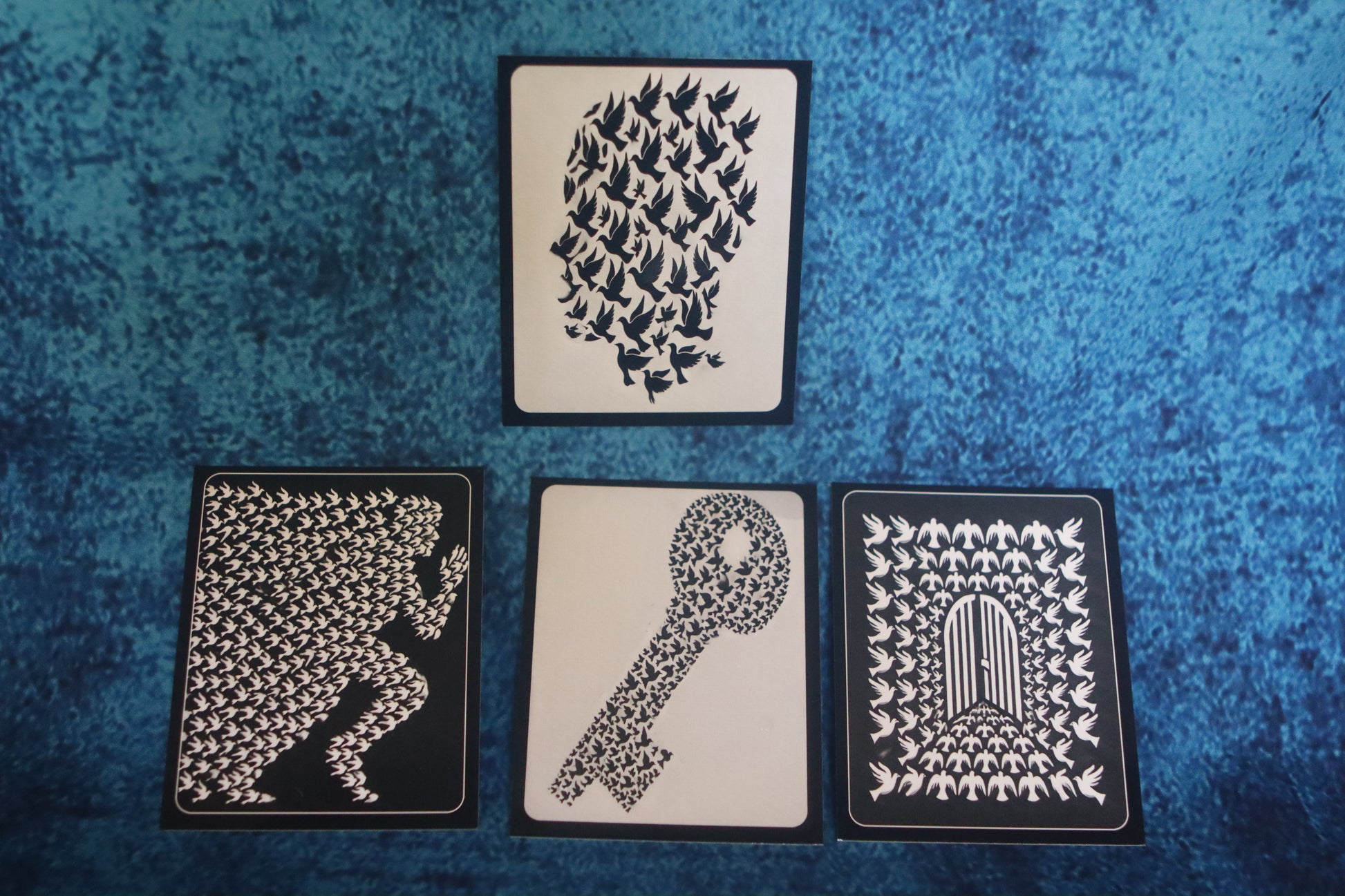 Gestalt principles card example - Local to global perception shift training for cognitive flexibility development